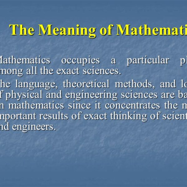 數學隨談EP1. 學習數學的意義