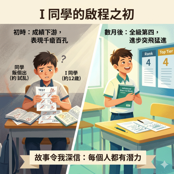 啟程路上第一位學生 - I同學